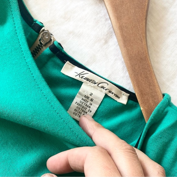 Kenneth Cole Ruched Hilary Sheath Zipper Back Dress - Picture 7 of 13